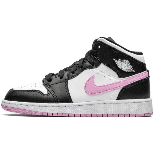 Chaussures Randonnée Air Jordan 1 Mid Arctic Pink Rose