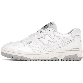 Chaussures Randonnée New Balance 550 White Grey Blanc