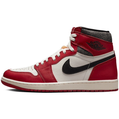 Chaussures Randonnée Air Jordan Pays 1 High Chicago Lost and Found Rouge