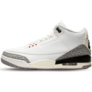 Chaussures Randonnée Air Jordan 3 Retro White Cement Reimagined Blanc
