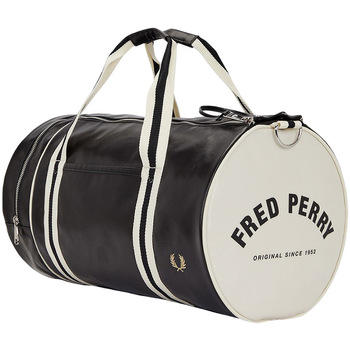 Fred Perry Classic Barrel Bag Noir