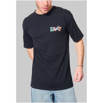 Vêtements Homme T-shirts manches courtes Kebello T-Shirt à motifs Noir H Noir