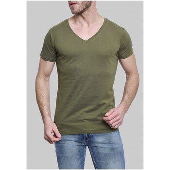 Vêtements Homme SAINT TROPEZ Pullover MilaSZ crema Kebello T-Shirt Vert H Vert