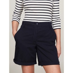 Vêtements Femme Shorts / Bermudas Tommy Hilfiger WW0WW42457 Bleu