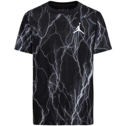 Vêtements Garçon T-shirts manches courtes Nike 95C907 Noir