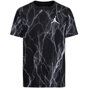 Vêtements Garçon T-shirts manches courtes Nike 95C907 Noir