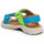 Chaussures Garçon Sandales et Nu-pieds Bisgaard SANDALES  NICO BRIGHT BLUE/GREEN Bleu