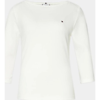 Vêtements Femme T-shirts & Polos Tommy Hilfiger WW0WW40589 Blanc