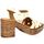 Chaussures Femme Sandales et Nu-pieds Kaola Nu pieds cuir laminé Argenté