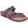 Chaussures Femme Sandales et Nu-pieds Interbios BASKETS  7212 Violet