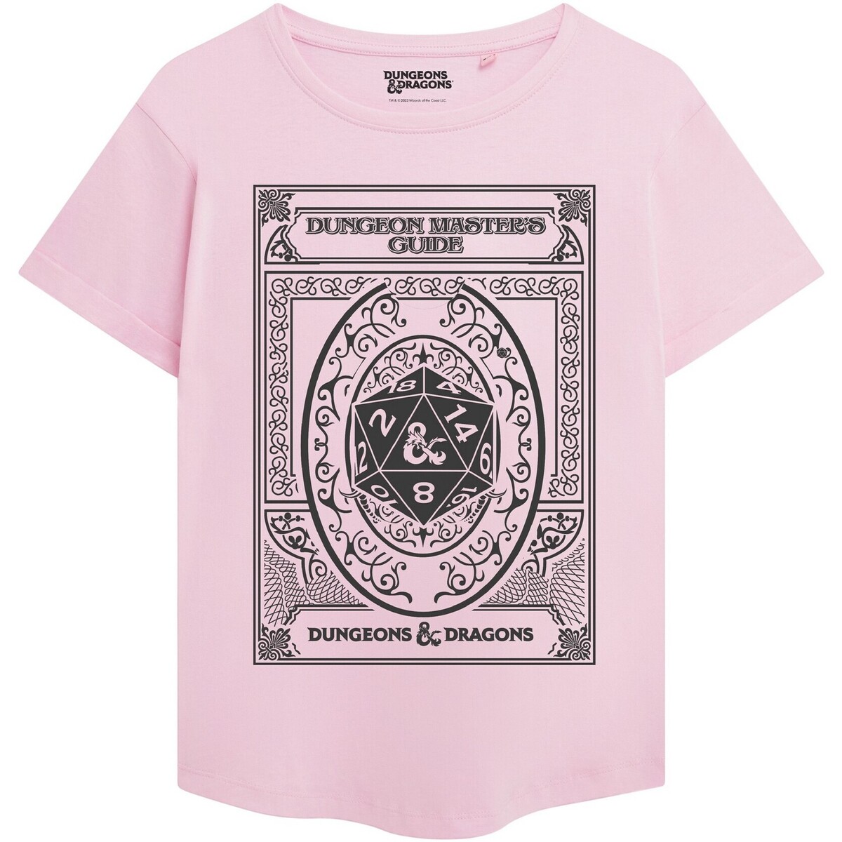 Vêtements Femme T-shirts manches longues Dungeons & Dragons Masters Guide Rouge