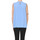 Vêtements Femme Débardeurs / T-shirts sans manche Peserico TPT00003049AE Bleu