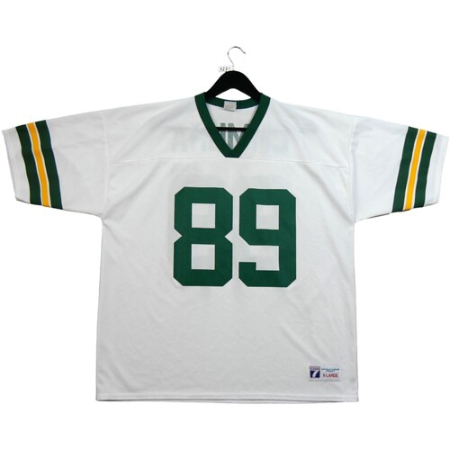Vêtements Homme T-shirts manches courtes Logo 7 Maillot  Green Bay Packers NFL Blanc