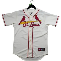 Vêtements Homme T-shirts manches courtes Majestic Maillot  St. Louis Cardinals MLB Beige