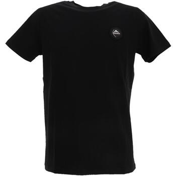Vêtements Homme T-shirts manches courtes Helvetica T-shirt And Noir