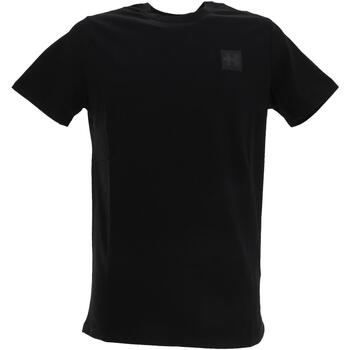 Vêtements Homme T-shirts manches courtes Helvetica T-shirt And Noir