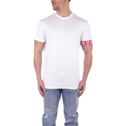 Vêtements Homme T-shirts manches courtes Dsquared D9M3S5130 Blanc
