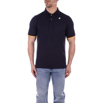 Vêtements Homme T-shirts manches courtes K-Way K7121IW Bleu