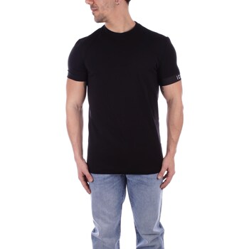 Vêtements Homme T-shirts New manches courtes Dsquared D9M3S5030 Noir