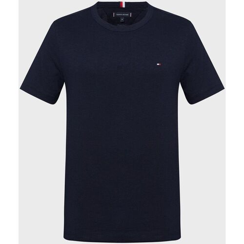 Vêtements Homme T-shirts & Polos Tommy Hilfiger MW0MW33573 SLUB-DW5 DESERT SKY Bleu