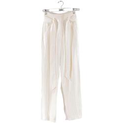 Vêtements Femme Pantalons Iro Pantalon droit blanc Blanc