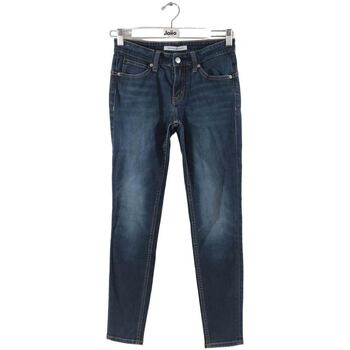 Vêtements Femme Jeans Tank Calvin Klein Jeans Jean slim en coton Bleu