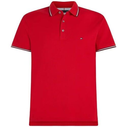 Vêtements Homme T-shirts & Polos Tommy Hilfiger MW0MW30750 - 1985 RWB POLO-XJV ROYAL BERRY Rouge
