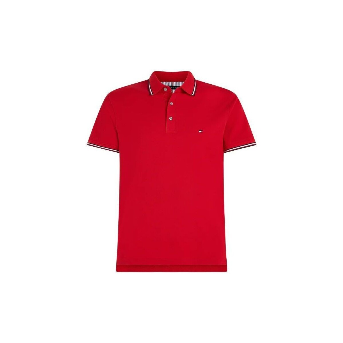 Vêtements Homme T-shirts & Polos Tommy Hilfiger MW0MW30750 - 1985 RWB POLO-XJV ROYAL BERRY Rouge