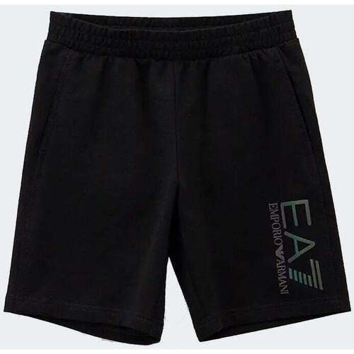 Vêtements Enfant Shorts / Bermudas Emporio Lait Armani  Noir