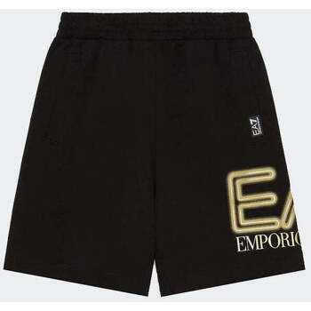 Vêtements Garçon Shorts / Bermudas Emporio Armani  Noir