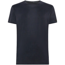 ruched logo-embroidered T-shirt Grau