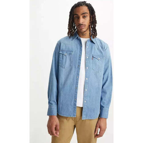Vêtements Homme Chemises manches longues Levi's Chemise en jean Levi's® bleue Bleu