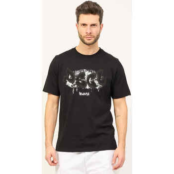 Vêtements Homme T-shirts & Polos Disclaimer T-shirt col rond en coton  Noir Noir