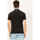 Vêtements Homme T-shirts & Polos Emporio Armani EA7 Polo  noir avec fermeture boutonnée et logo Noir