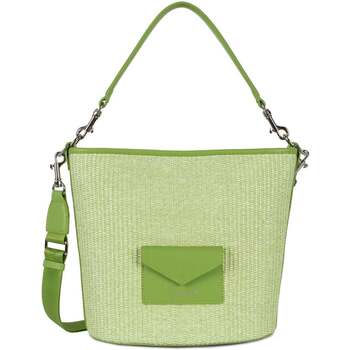 Sacs Femme Première étape : dépoussiérez votre sac à laide dun chiffon doux LANCASTER Sac seau Actual Mini Osier Vert