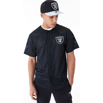 Vêtements Homme T-shirts & Polos New-Era Nfl baseball jersey lasrai Noir