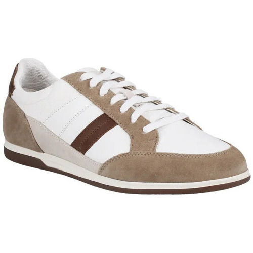 Chaussures Homme Baskets mode Geox RENAN U454GA WHITE Blanc