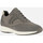 Chaussures Homme Baskets mode Geox UOMO HAPPY Gris