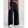 Vêtements Fille Pantalons Calvin Klein Jeans IG0IG02446 TAPE WIDE LEG-BEH BLACK Noir