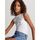 Vêtements Fille Débardeurs / T-shirts sans manche Calvin Klein Jeans IG0IG02488 TANK TOP-YAF BRIGHT WHITE Blanc