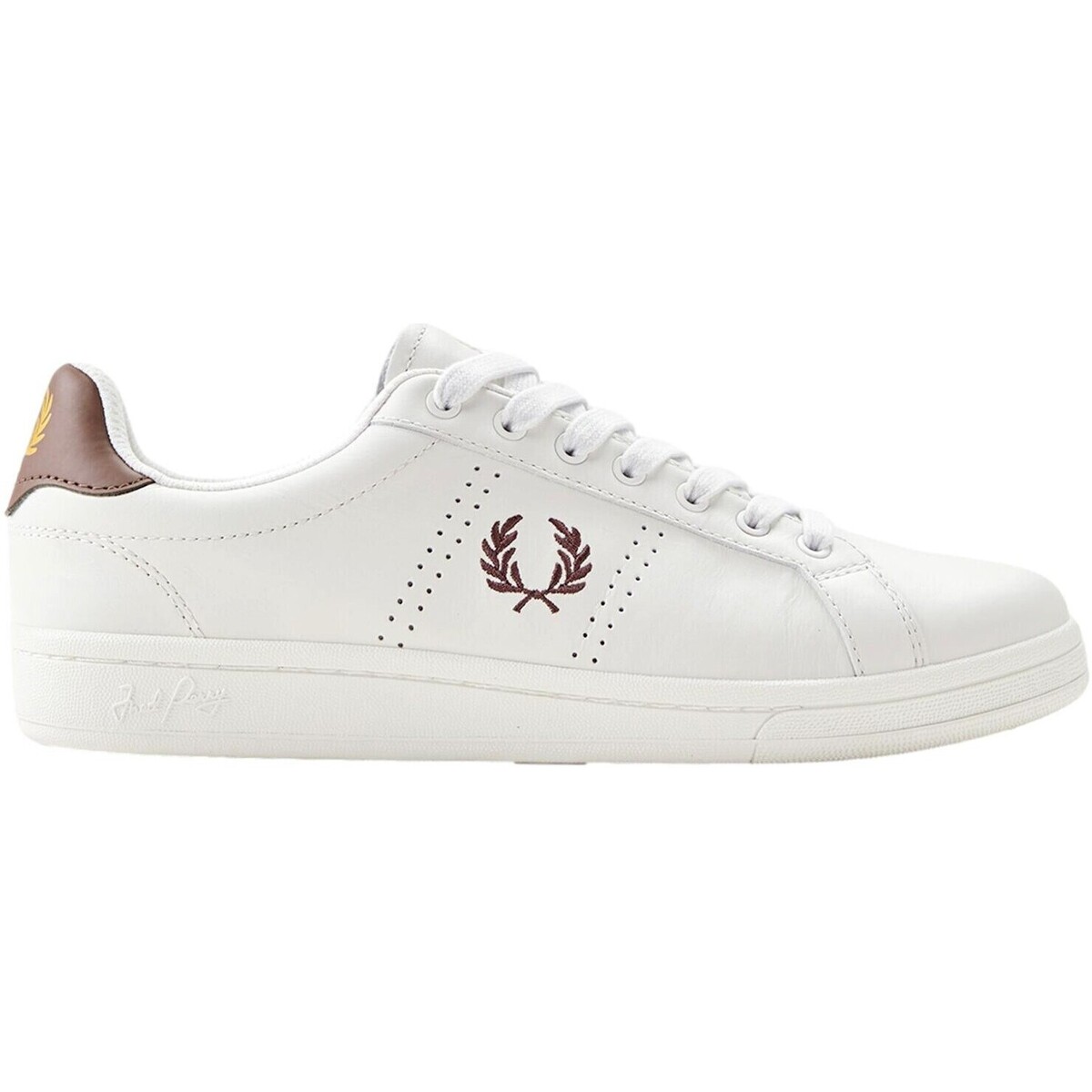 Chaussures Homme Baskets basses Fred Perry ZAPATILLAS HOMBRE B721 LEATHER   B6312 Beige
