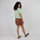 Vêtements Femme multi-pocket Shorts / Bermudas Oxbow Short viscose ceinturé imprimé  IOLINA Marron