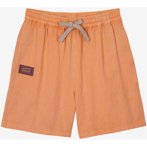 Vêtements Femme Shorts / Bermudas Oxbow Short twill de coton OKAY Rose