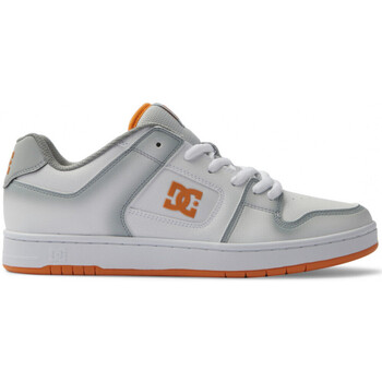 Chaussures Chaussures de Skate DC SHOES Nano MANTECA SE white grey orange Blanc