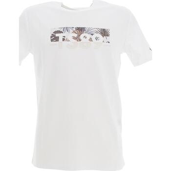 Vêtements Homme T-shirts adidas manches courtes Teddy Smith T-ezio 2 mc Blanc
