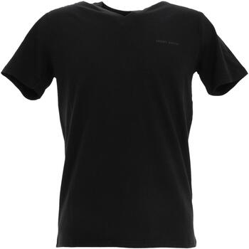 Vêtements Homme T-shirts manches courtes Teddy Smith Tawax 2 mc Noir