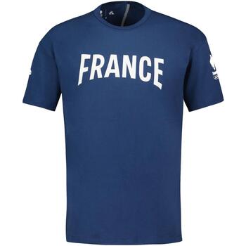Vêtements Homme T-shirts manches courtes Le Coq Sportif Efro 24 tee ss n2 m Bleu