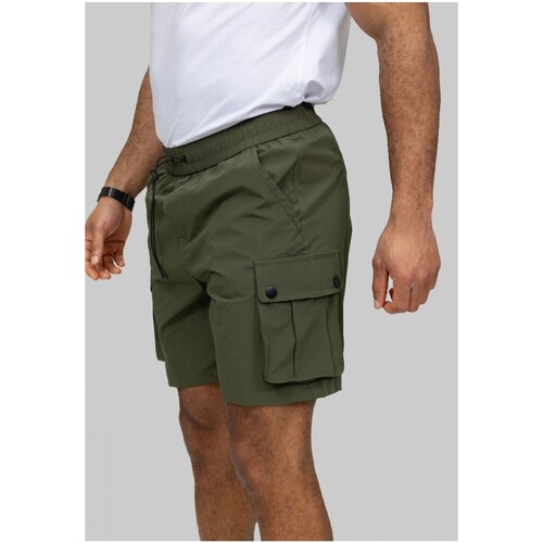Vêtements Homme Shorts / Bermudas Kebello Short Cargo Vert H Vert