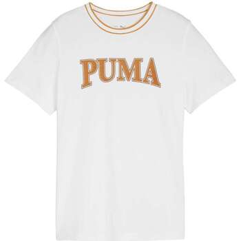 Vêtements Garçon T-shirts manches courtes Puma 162442VTPE24 Blanc