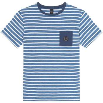 Vêtements Homme T-shirts manches courtes Le Temps des Cerises 162684VTPE24 Bleu